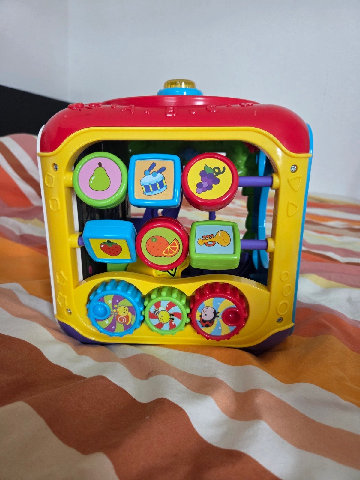 VTech activiteiten kubus in hele goede staat, Ophalen, Overige typen, Met licht