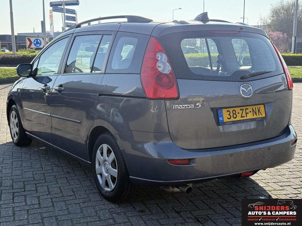 Mazda 5 1.8 Executive 7 persoons, Stof, Gebruikt, 4 cilinders, Origineel Nederlands