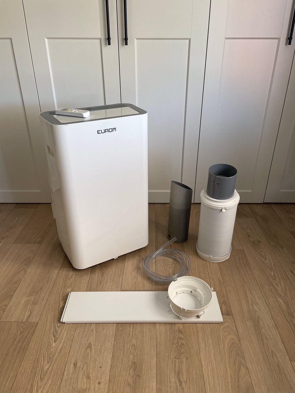 Mobiele airco Eurom 90 Silence, Ophalen, Timer, 3 snelheden of meer, Zo goed als nieuw