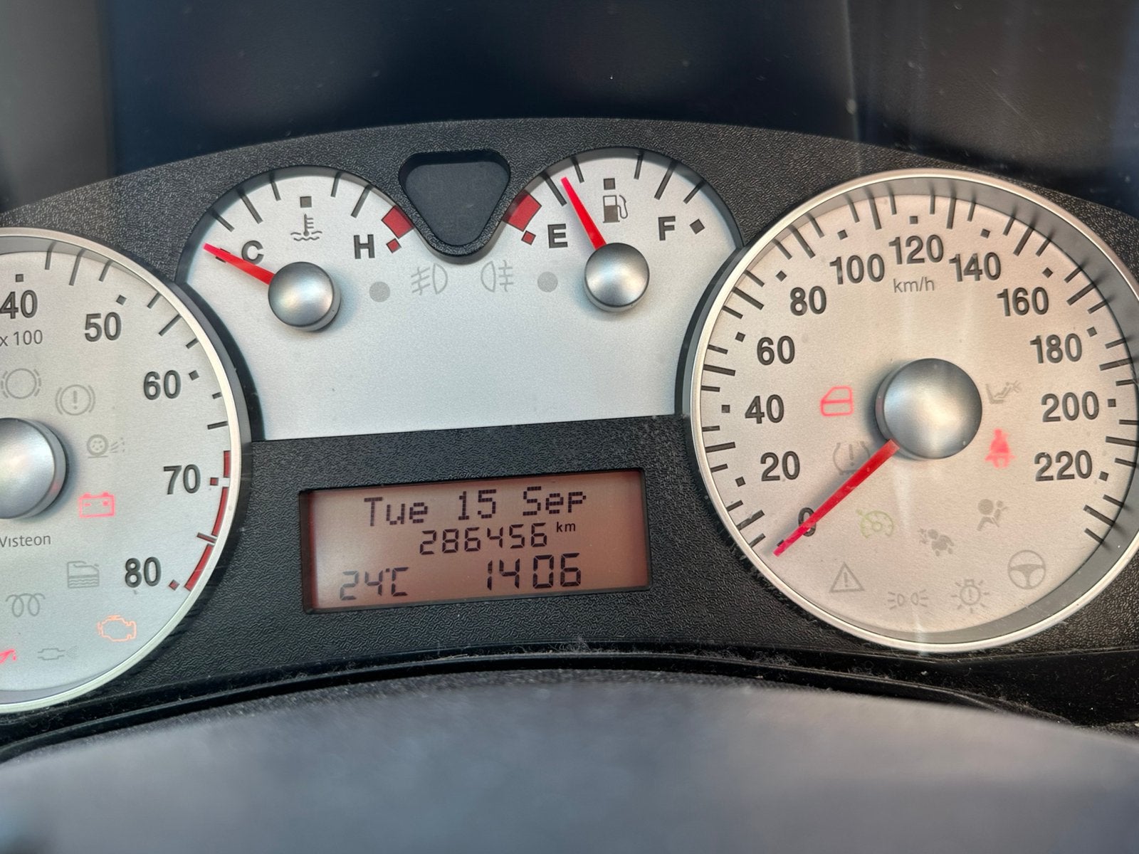 Fiat Stilo 1.6 16V SW 2008 Grijs, Euro 5, Stof, Stationwagon, Metallic lak