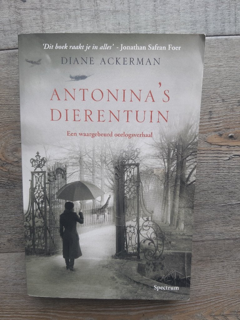 Antonina's dierentuin - Een waargebeurd oorlogsverhaal, Ophalen, Tweede Wereldoorlog, Zo goed als nieuw, Algemeen