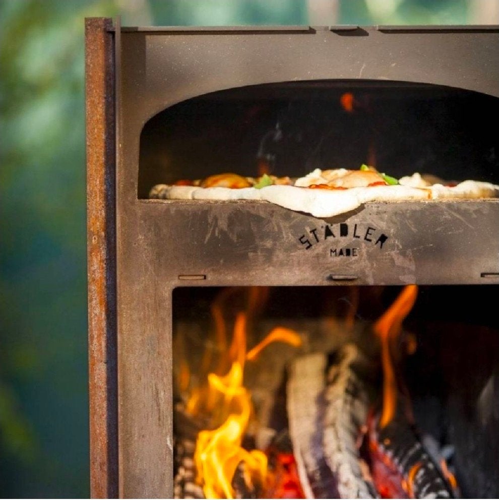 Stadler Pizza Oven Cortenstaal - 85x38x40 cm, Ophalen, Gebruikt, Stadler