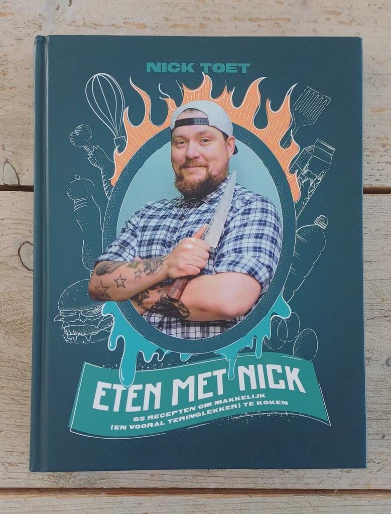 Nick Toet - Eten met Nick, Boeken, Kookboeken, Zo goed als nieuw, Hoofdgerechten, Ophalen of Verzenden