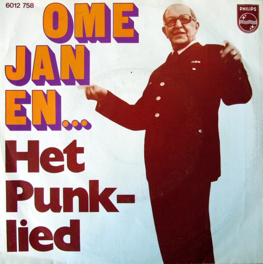 1977	Ome Jan En Punkgaaf	Het Punklied, Fotohoes, 7 inch, Ophalen of Verzenden, Zo goed als nieuw