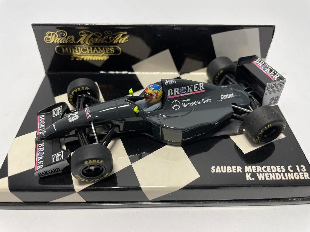 Sauber Mercedes C13 K. Wendlinger 1994, Ophalen of Verzenden, Zo goed als nieuw, Formule 1