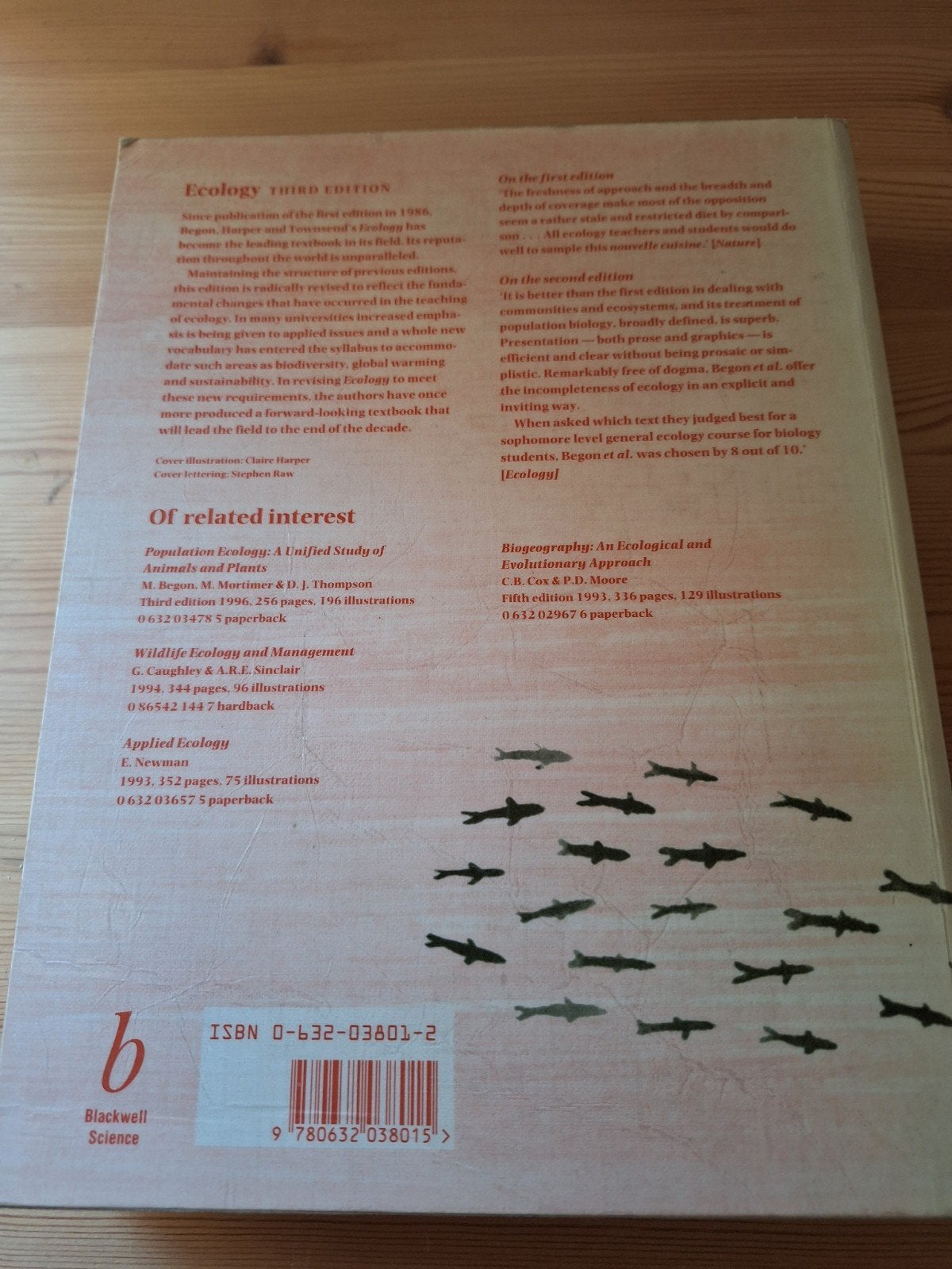 Ecology: Individuals, Populations and Communities, Boeken, Studieboeken en Cursussen, Gelezen, Ophalen of Verzenden, WO, Beta