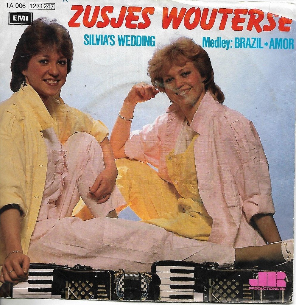 Zusjes Wouterse - Silvia`s wedding, Ophalen of Verzenden, Gebruikt, 7 inch, Pop
