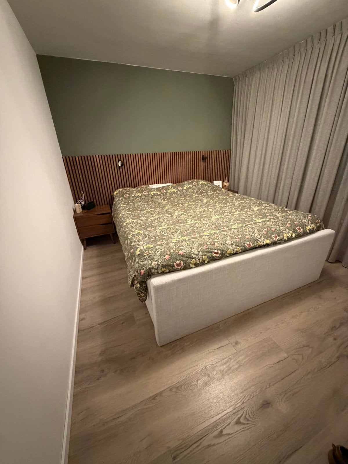 Boxspring 180x220 zonder matrassen., Huis en Inrichting, Ophalen, Gebruikt, Tweepersoons, 180 cm