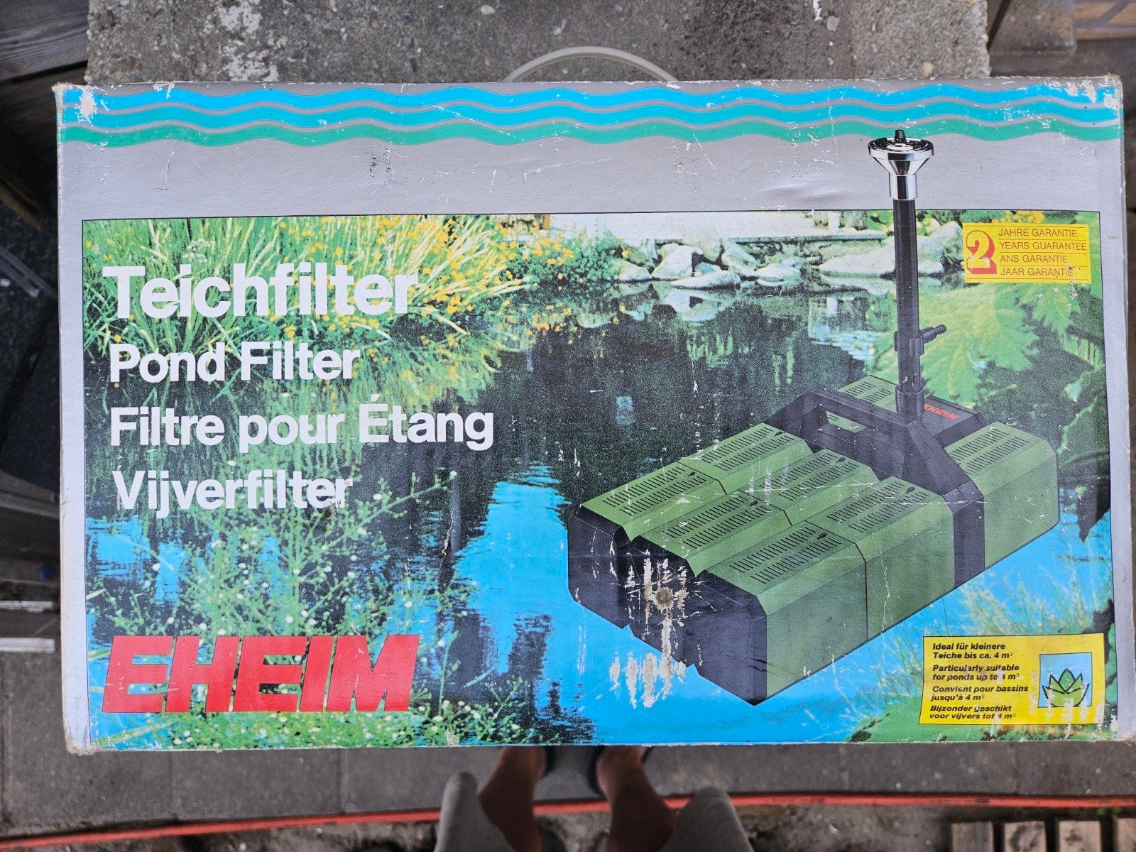 Eheim vijverfilter vijverpomp, Ophalen of Verzenden, Gebruikt, Elektrisch, Dompelpomp