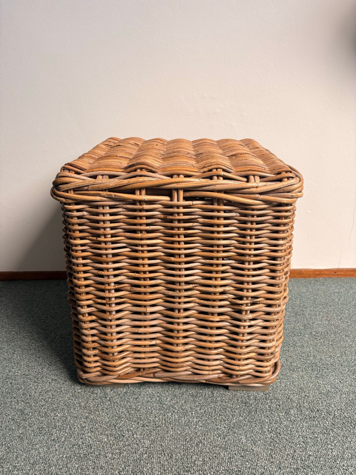 Rotan krukje - 44x42x42 cm, Overige materialen, Minder dan 50 cm, Gebruikt, Minder dan 50 cm