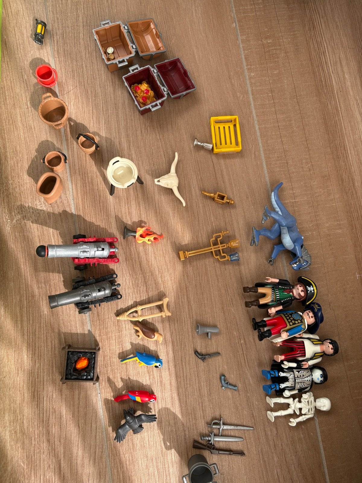 PLAYMOBIL Piratenschip met veel accessoires en figuren, Ophalen, Gebruikt, Jongen of Meisje
