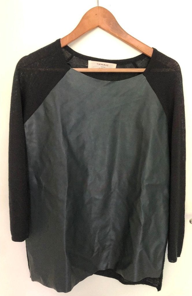 ZARA knit trui donker groen maat S, Maat 38/40 (M), Verzenden, Zara, Zo goed als nieuw