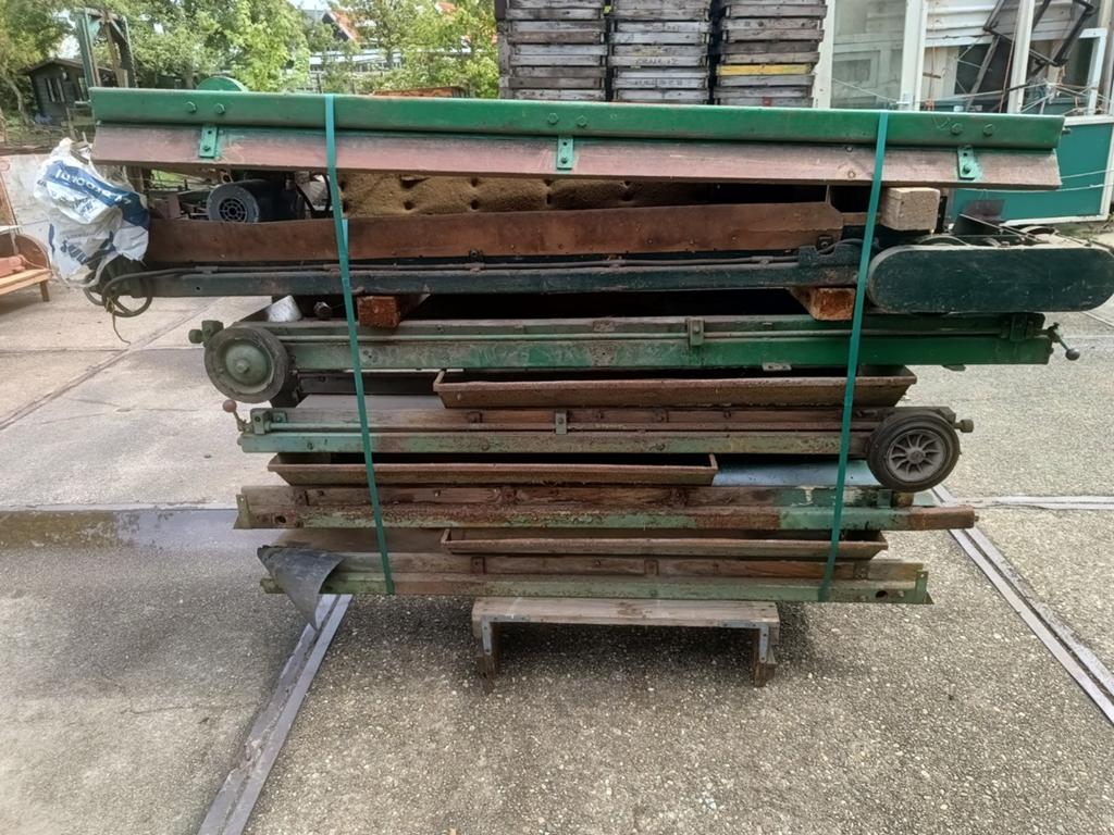 Transport bandjes, Ophalen