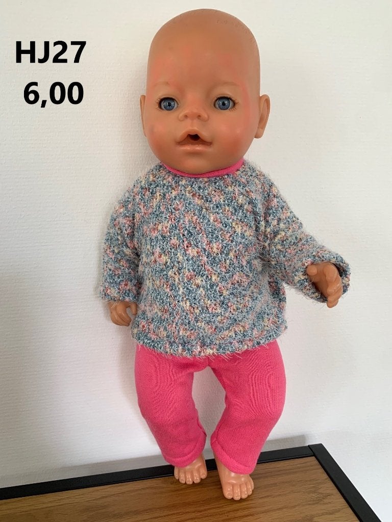 Poppenkleertjes baby born. Set. Opbrengst KiKa., Kinderen en Baby's, Speelgoed | Poppen, Ophalen of Verzenden, Nieuw, Babypop