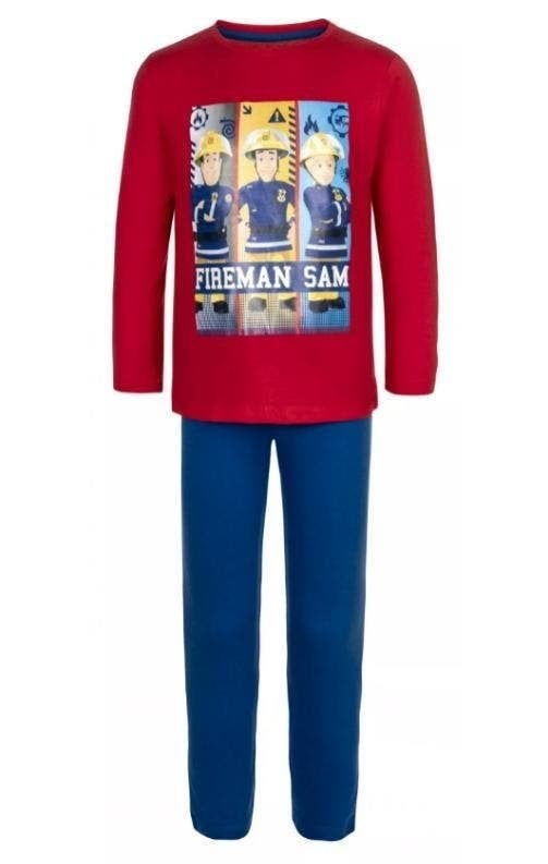 Brandweerman Sam Pyjama - Maat 122/128 - Katoen, Nacht- of Onderkleding, Nieuw, Ophalen of Verzenden, Nvt