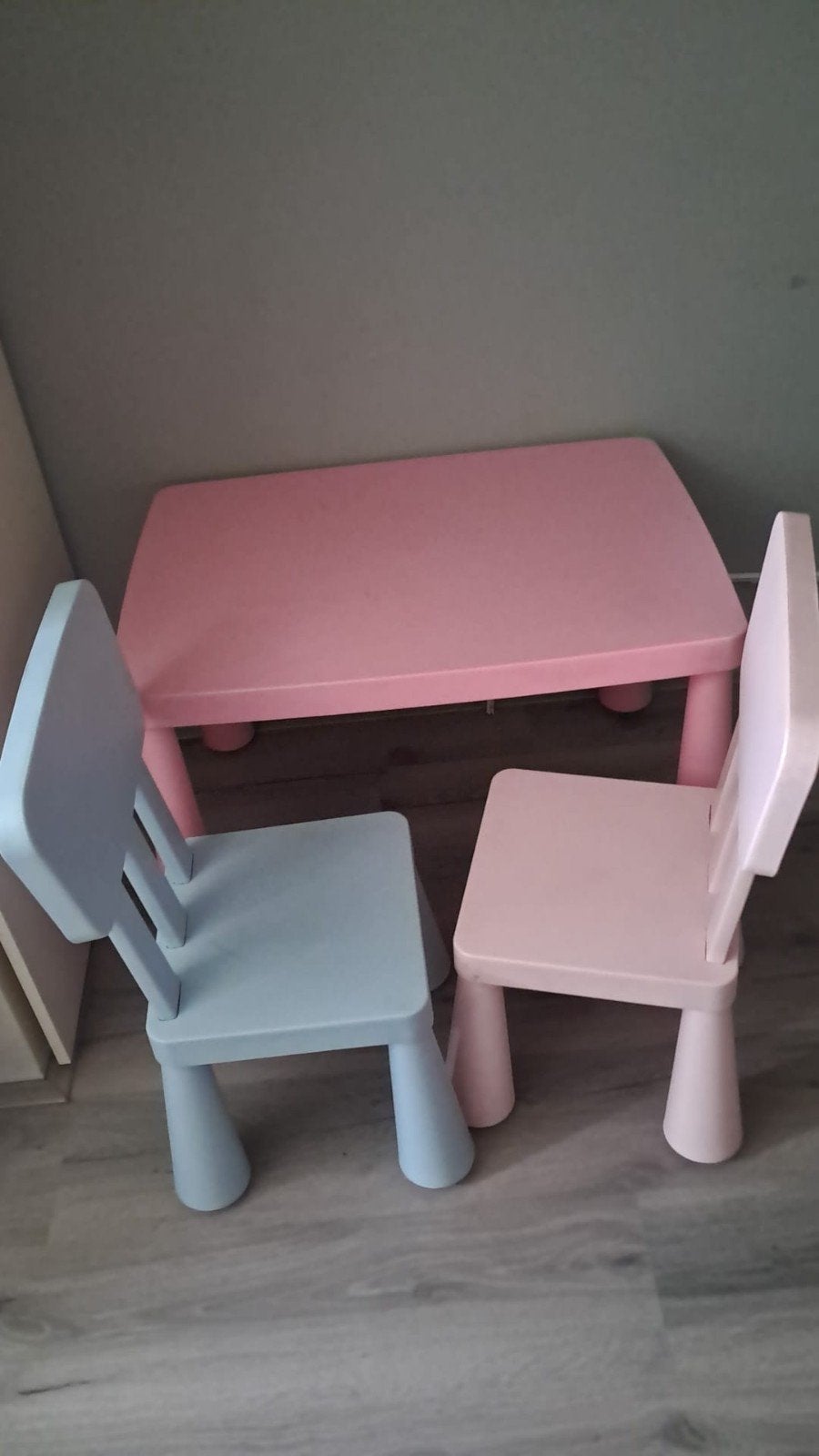 tafel en stoelen, Kinderen en Baby's, Kinderkamer | Tafels en Stoelen, Ophalen, Gebruikt, Stoel(en)