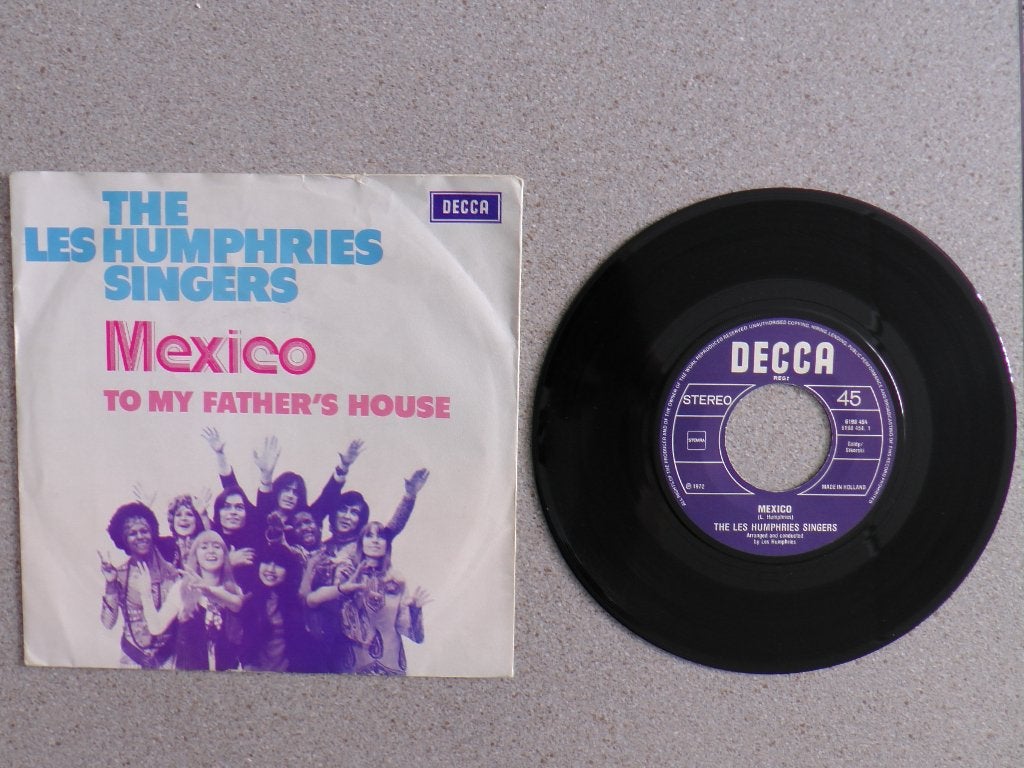 Les Humphries Singers - Mexico / To my fathers house, Gebruikt, 7 inch, Pop, Fotohoes