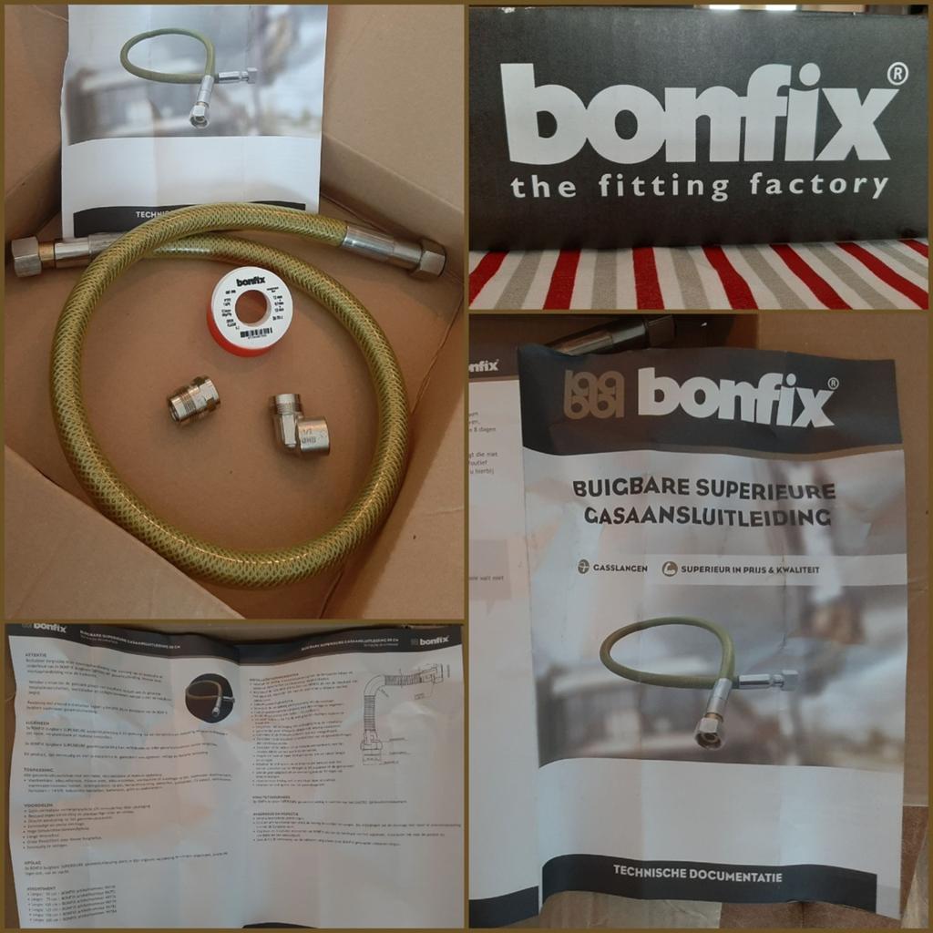 Buigbare Gasaansluitleiding van Bonfix, Ophalen of Verzenden