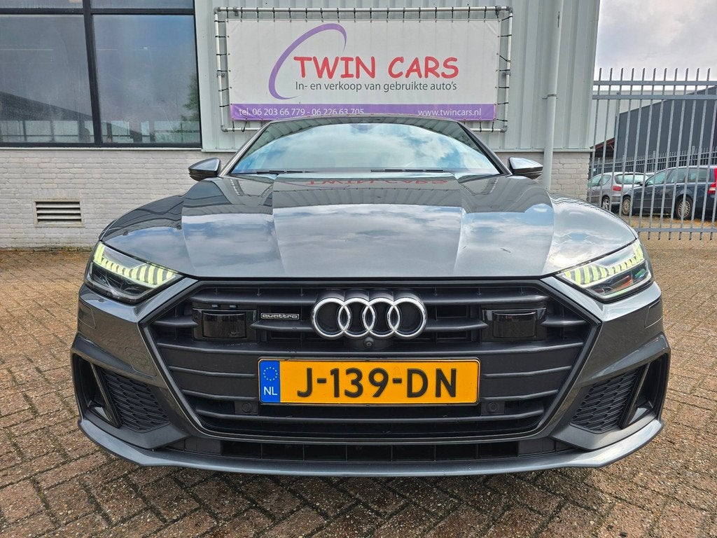 Audi A7 Sportback 55 TFSI quattro S-Line Pano Leder 360 B&O, Auto's, Audi, Gebruikt, 2995 cc, 2000 kg, Bedrijf
