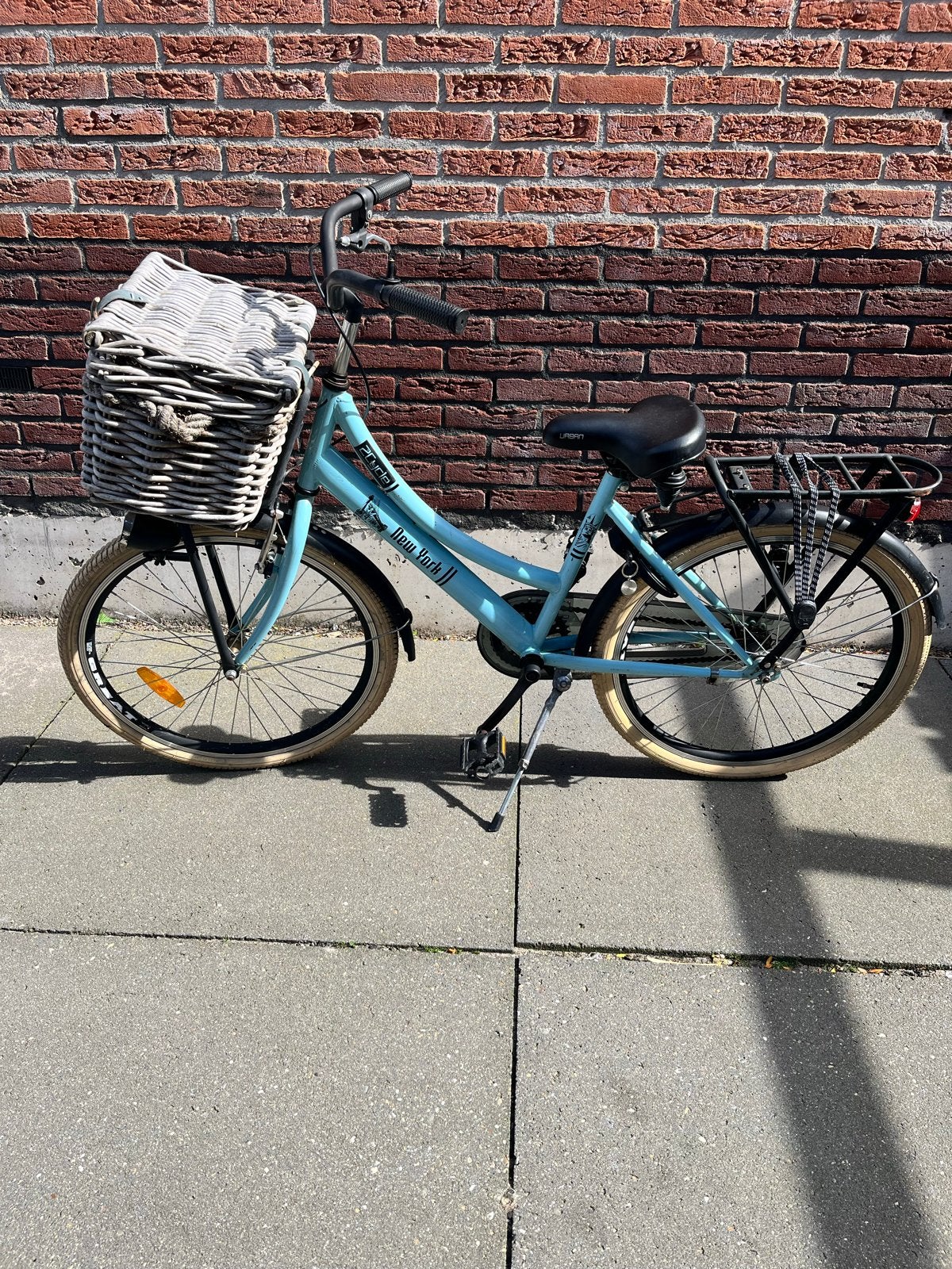 2Cycle meisjesfiets 24inch met mand en slot, Ophalen, Gebruikt, Terugtraprem, 20 inch