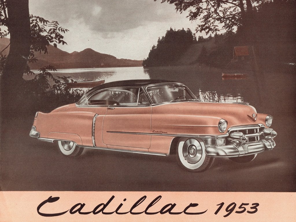 Folder Cadillac Series 62 (Belgische uitgave - 1953), Verzenden, Gelezen, Overige merken
