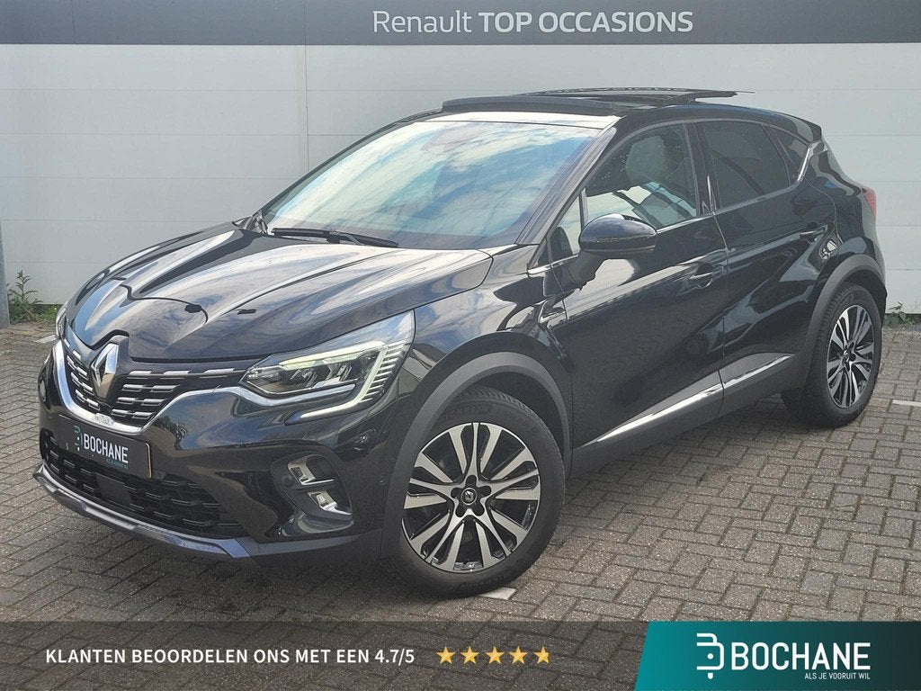Renault Captur 1.3 TCe 140 Initiale Paris | Automaat | Panor, Gebruikt, 4 cilinders, Automatische klimaatregeling, Zwart