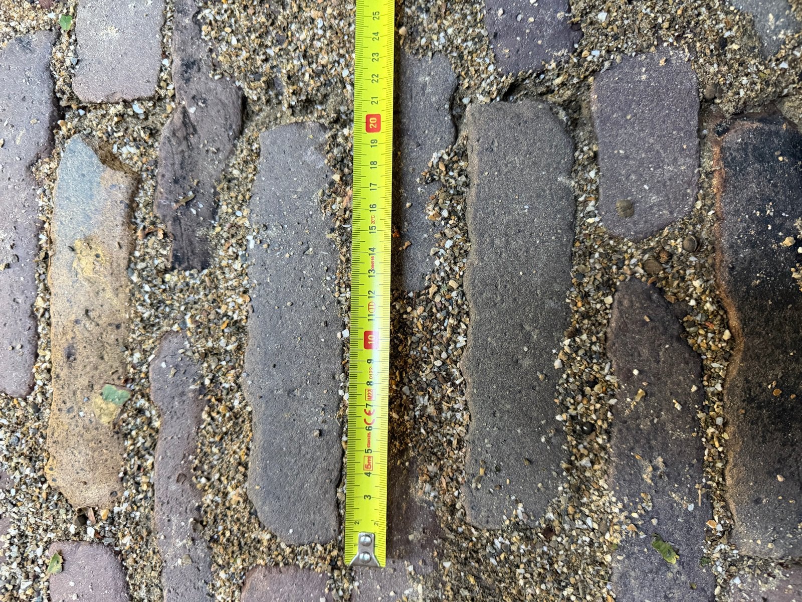 Oude gebakken waaltjes, 2,5 m², Tuin en Terras, Ophalen, Gebruikt, Klinkers, Natuursteen