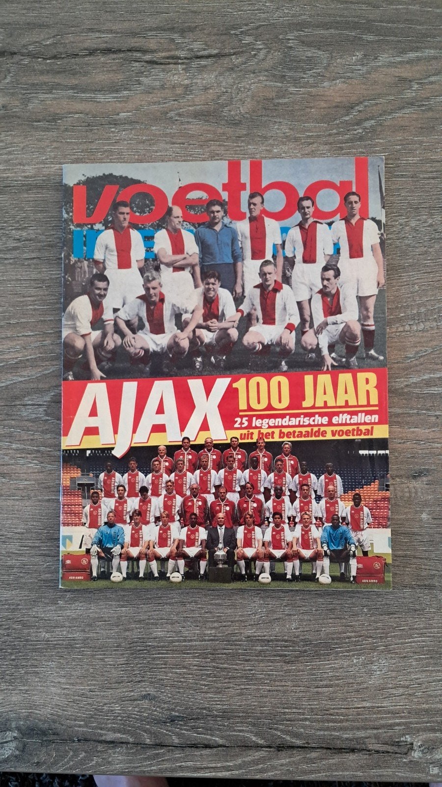 Voetbal International Ajax 100 Jaar Jubileumuitgave, Verzamelen, Ophalen of Verzenden, Gebruikt, Ajax, Boek of Tijdschrift