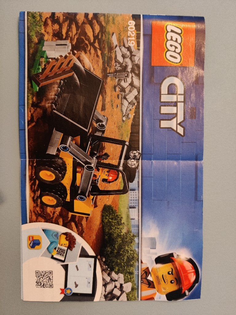 LEGO city 60219 Bouwlader, City, Lego, Ophalen of Verzenden, Complete set