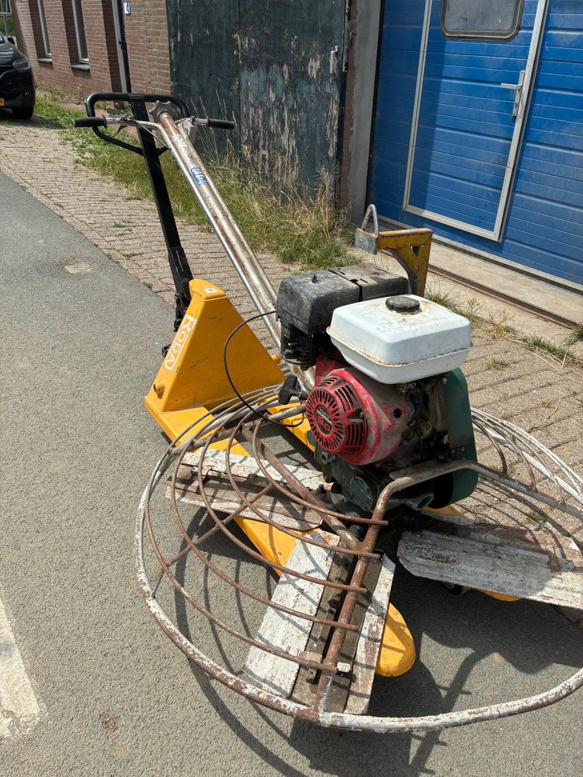 Vlinder machine honda, Ophalen, Gebruikt