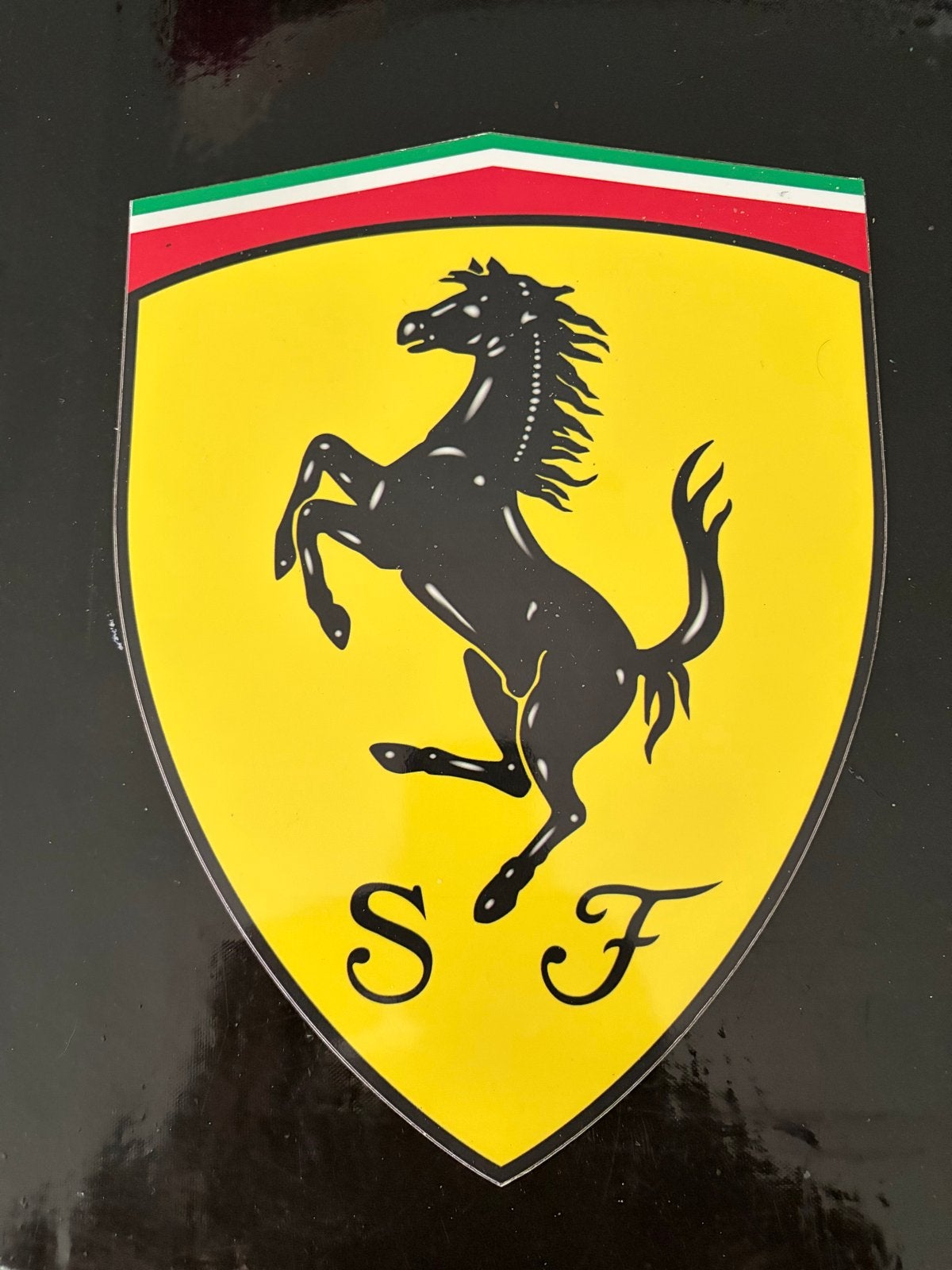 Grote Ferrari schild - Scuderia Ferrari logo, Ophalen of Verzenden