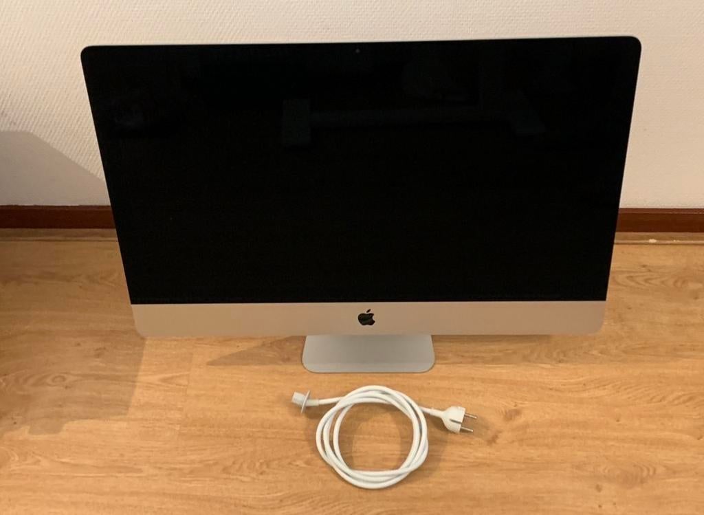 Apple iMac computer 27 inch, Computers en Software, Apple Desktops, Zo goed als nieuw, iMac, SSD, 4 Ghz of meer, 16 GB, Ophalen