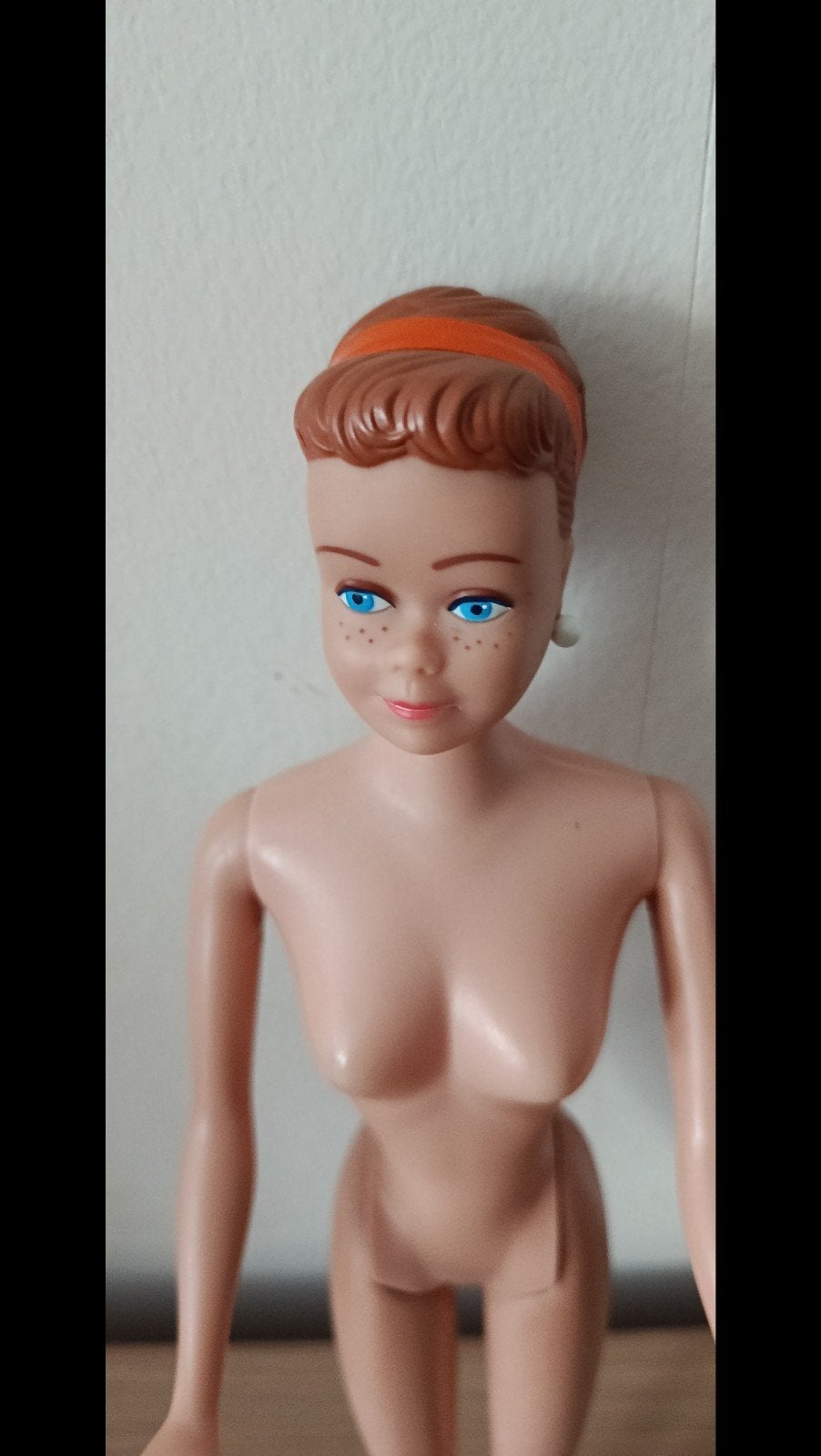 Barbie Vintage Moulded Midge en 2 pruiken, Ophalen of Verzenden, Zo goed als nieuw, Pop