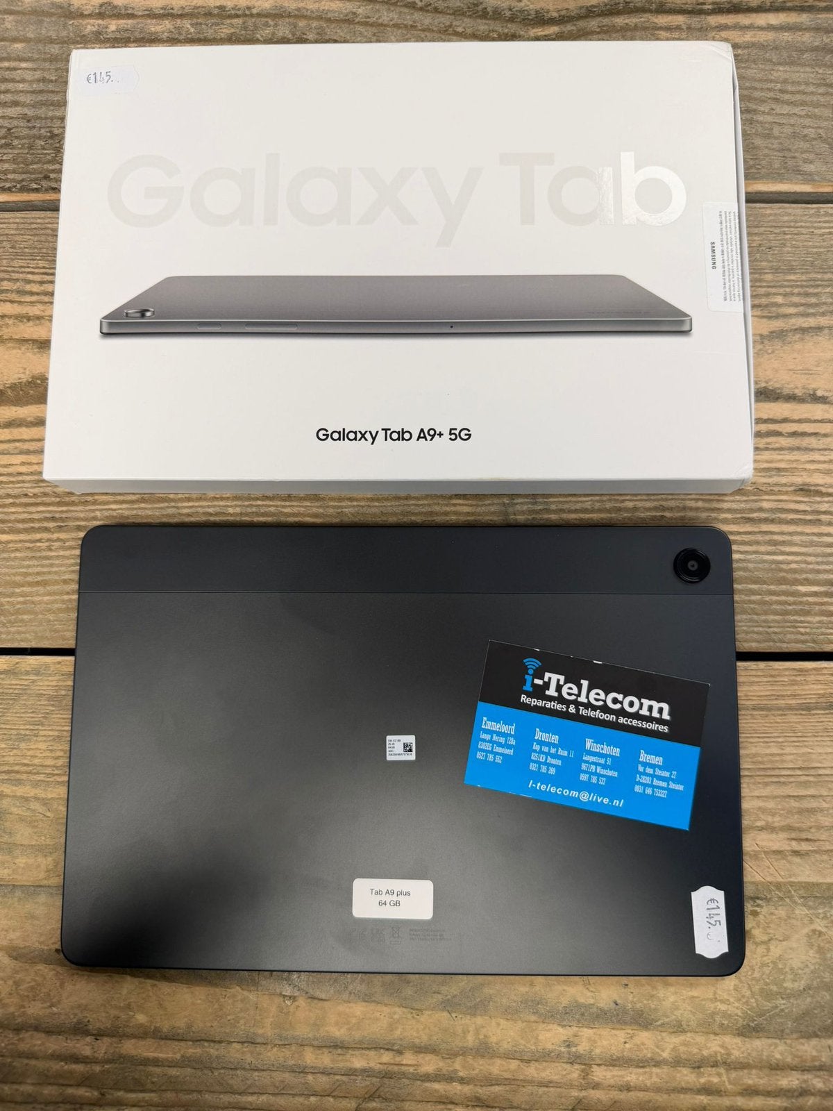 Samsung galaxy Tab A9 plus 5G met garantie 64 GB, Ophalen of Verzenden, Zo goed als nieuw, Overige typen, Samsung