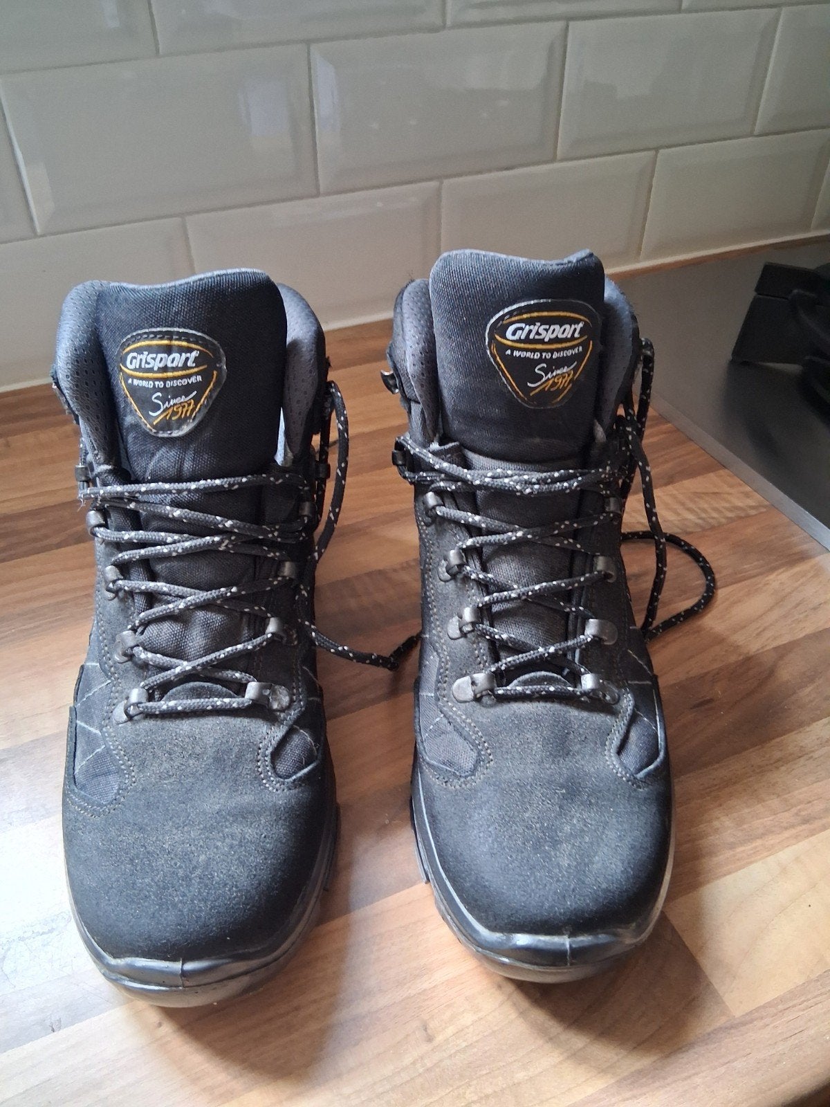Grisport wandelschoenen maat.42 z.g.a.n, Kleding | Heren, Schoenen, Ophalen, Zo goed als nieuw, Zwart, Wandelschoenen of Bergschoenen