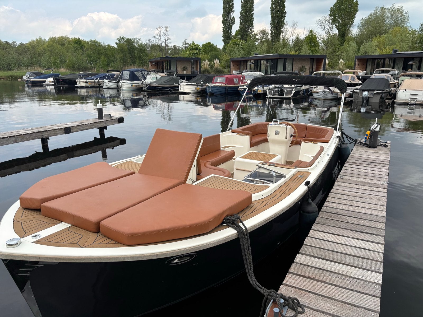 Krafter 27 Tender, Watersport en Boten, Sloepen, Tender, Binnenboordmotor, Diesel, Zo goed als nieuw