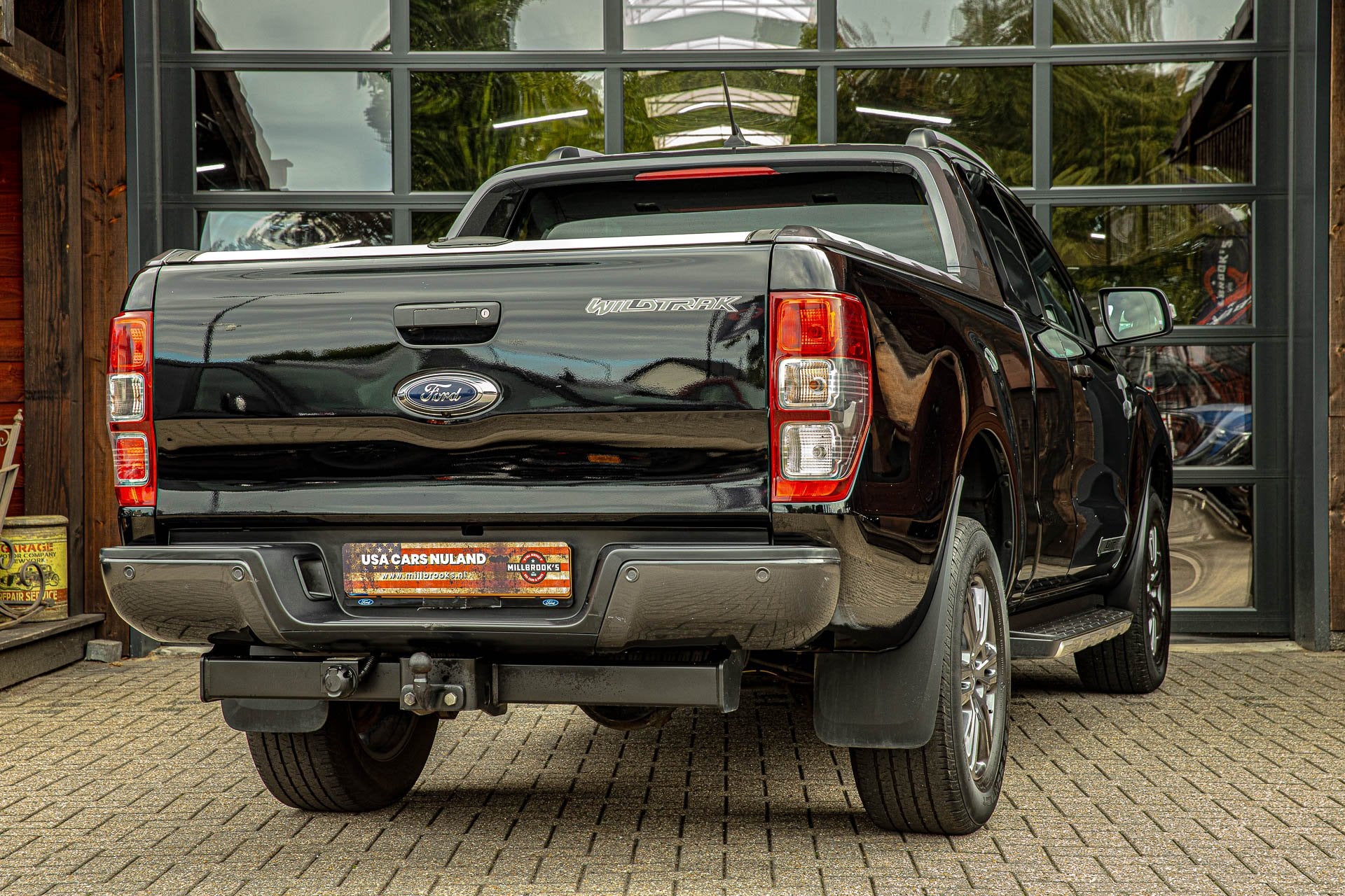 Ford Ranger 2.0 EcoBlue Wildtrak Supercab (bj 2021), Auto's, Ford, Dealer onderhouden, Gebruikt, 4 cilinders, Zwart