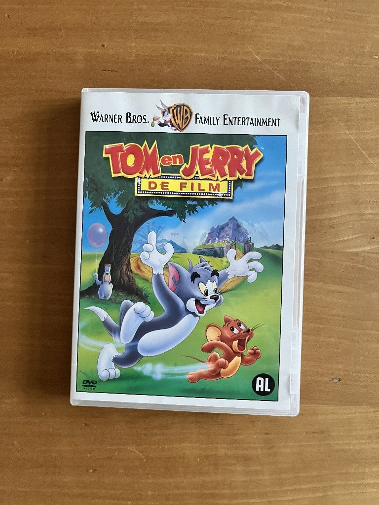 DVD Tom en Jerry, De Film, Cd's en Dvd's, Dvd's | Tekenfilms en Animatie, Zo goed als nieuw, Amerikaans, Tekenfilm, Bonusmateriaal