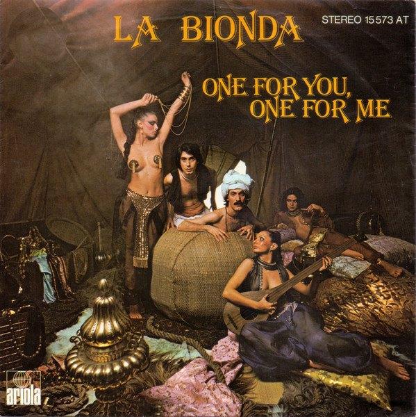 La bionda - one for you, one, Cd's en Dvd's, Vinyl Singles, Gebruikt, Ophalen of Verzenden
