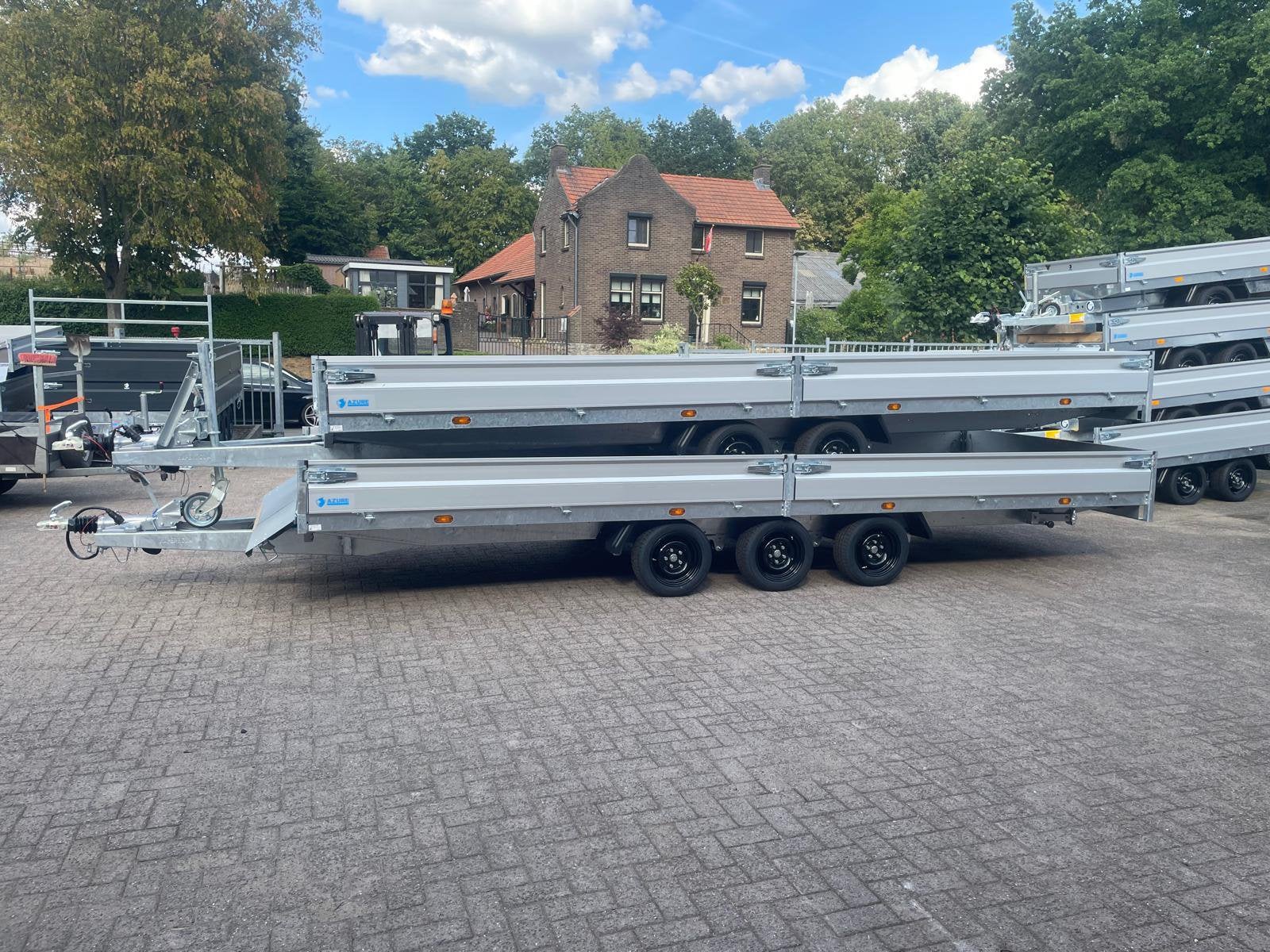 Hapert plateau wagen 6 meter, Ophalen, Nieuw