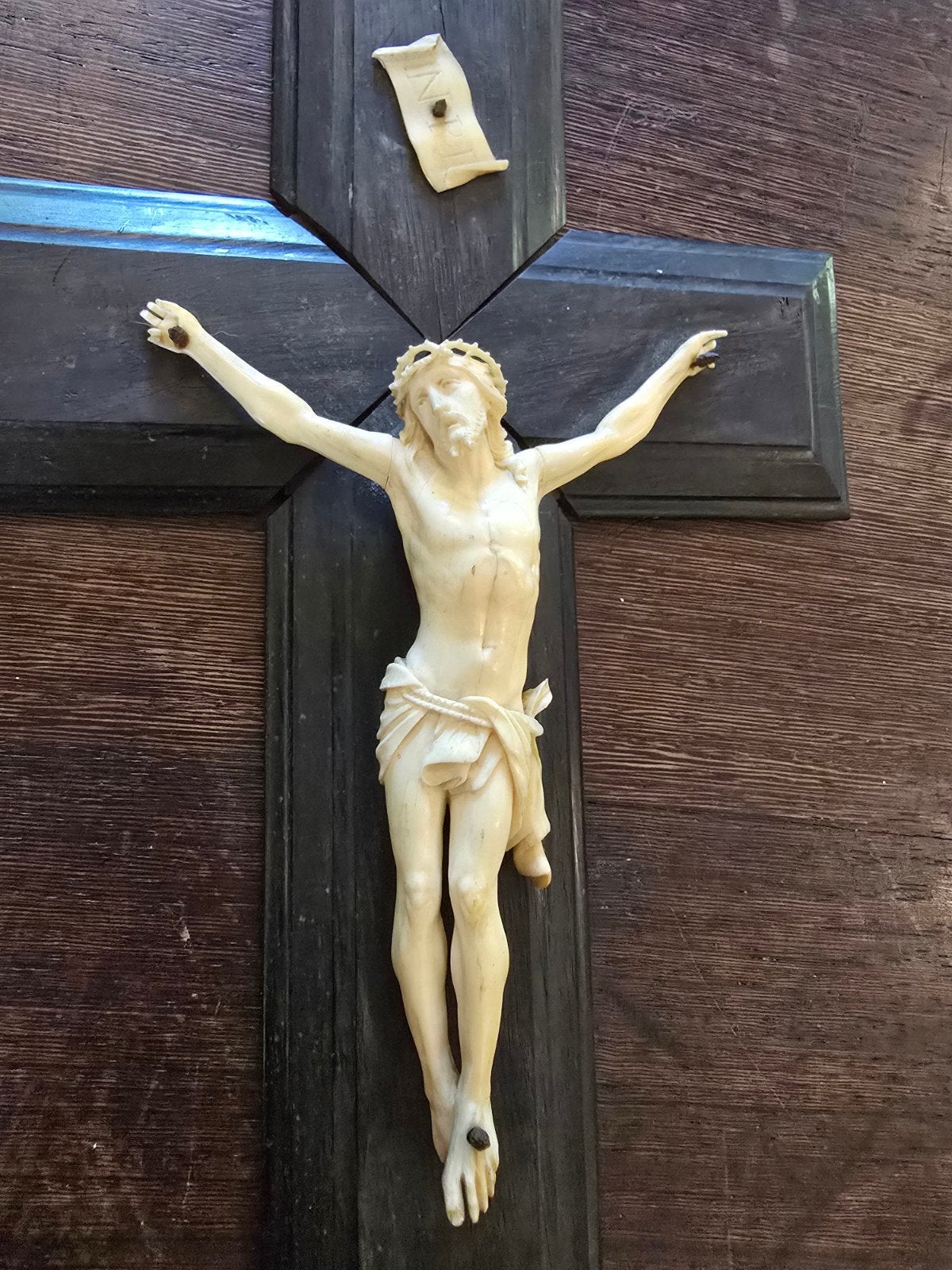 Corpus christi diéppe 19e eeuw, Antiek en Kunst, Antiek | Religie, Ophalen of Verzenden