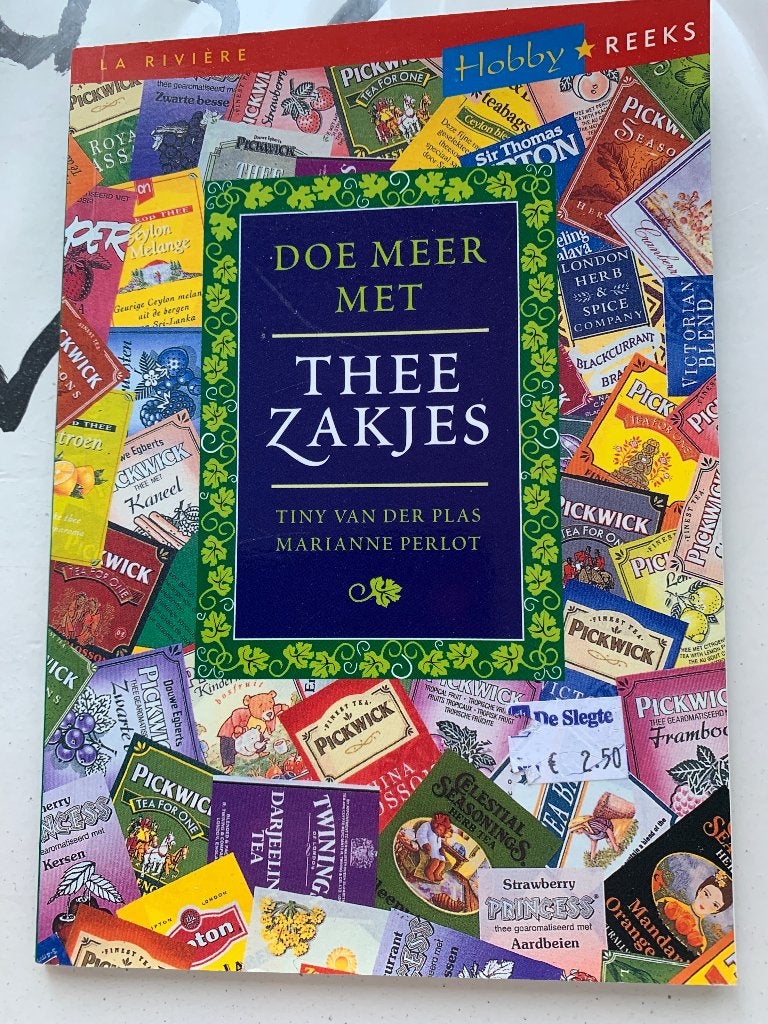 Doe meer met Thee zakjes - Creatief boekje, Hobby en Vrije tijd, Ophalen of Verzenden, Zo goed als nieuw, Overige thema's, Overige typen