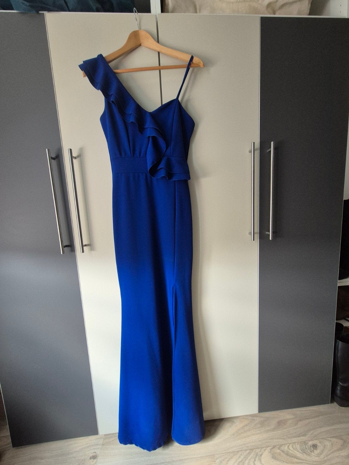 Prachtige kobaltblauwe avondjurk maat 36, Kleding | Dames, Wal G, Blauw, Nieuw, Ophalen of Verzenden