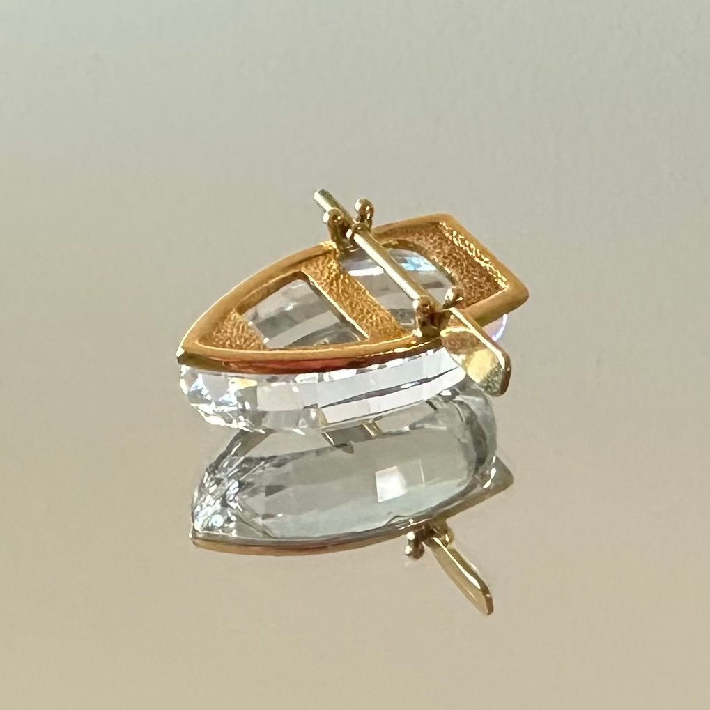 Roeiboot 9460/000/034, Verzamelen, Swarovski, Ophalen, Zo goed als nieuw, Figuurtje