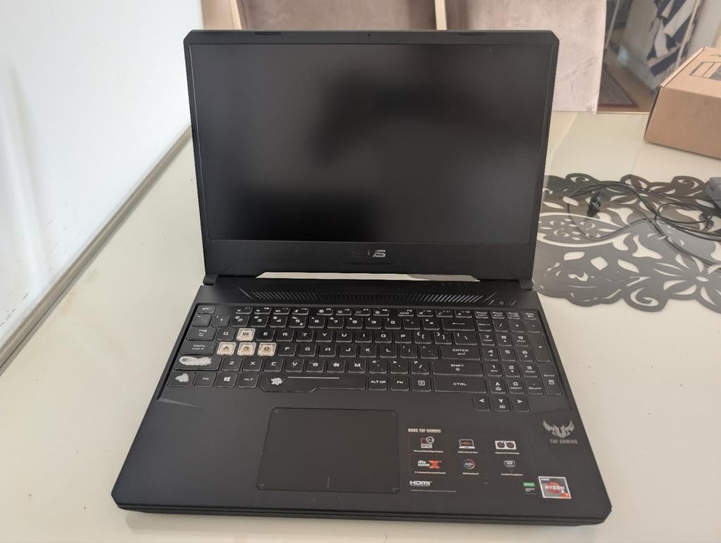 Asus TUF Gaming laptop, Gebruikt, 15 inch, Asus, Qwerty