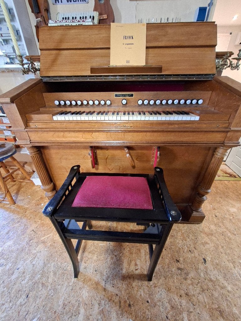 Drukwind Harmonium 8 spel, Muziek en Instrumenten, Ophalen, Gebruikt, 1 klavier, Harmonium