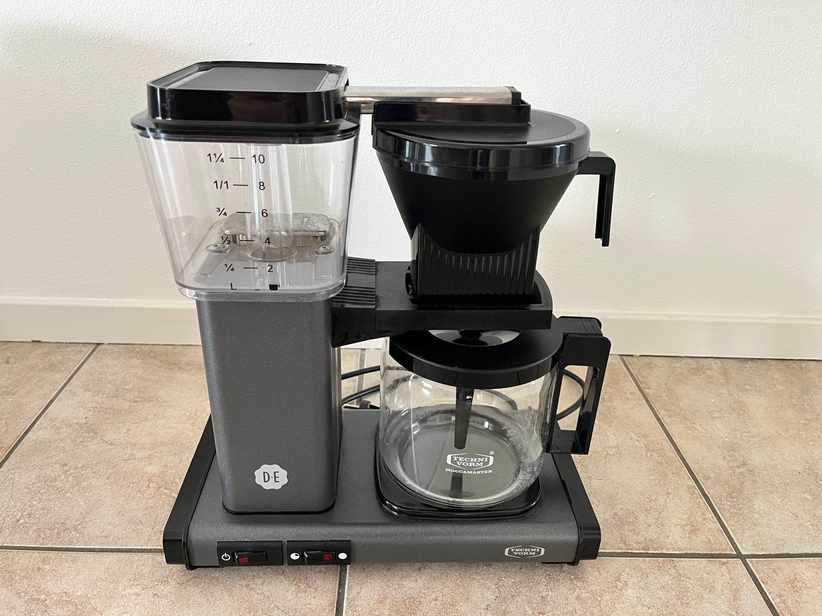 Moccamaster Douwe Egberts koffiezetapparaat, Witgoed en Apparatuur, Koffiezetapparaten, Ophalen, Koffiemachine, Gemalen koffie