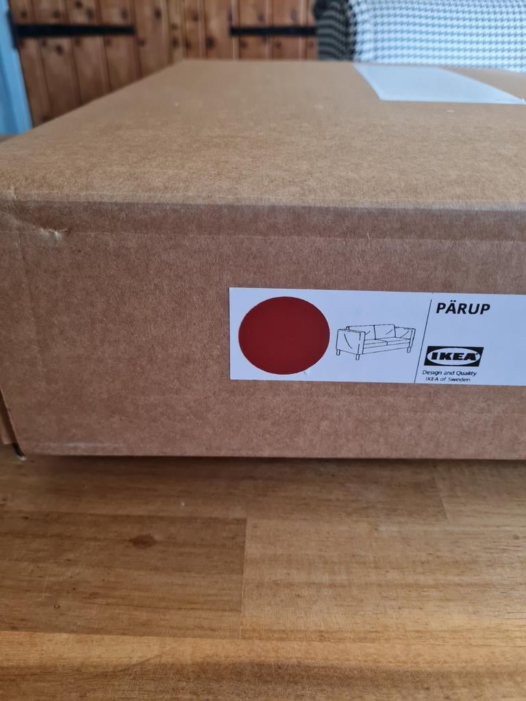 Ikea Pärup hoes tweezitsbank Nieuw, Ophalen of Verzenden, Nieuw, Rechthoekig, 125 cm of meer
