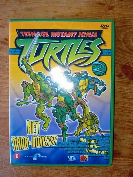 Teenage Mutant Ninja Turtles - Het Nano-Monster DVD, Avontuur, Alle leeftijden, Boxset, Ophalen of Verzenden