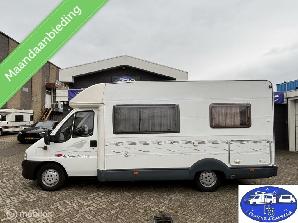 Fiat Roller team auto roller 15, Caravans en Kamperen, Campers, Bedrijf, tot en met 4, Half-integraal, Fiat, Diesel, Handgeschakeld